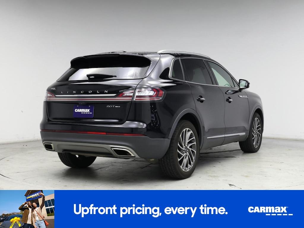 used 2020 Lincoln Nautilus car, priced at $25,998