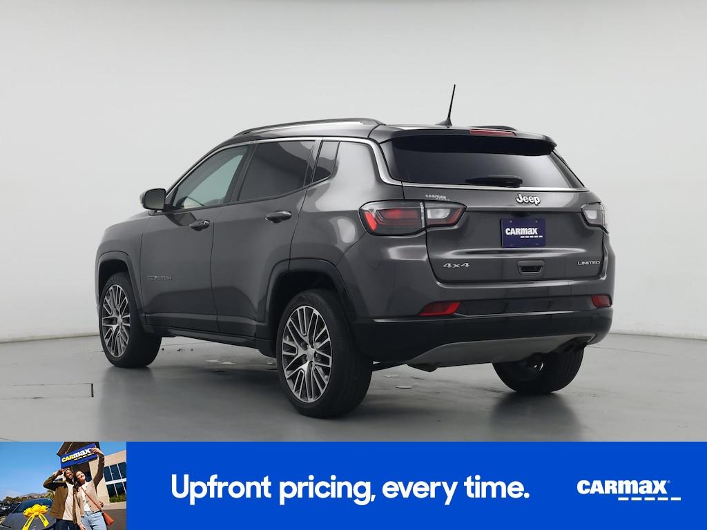 used 2022 Jeep Compass car, priced at $23,998