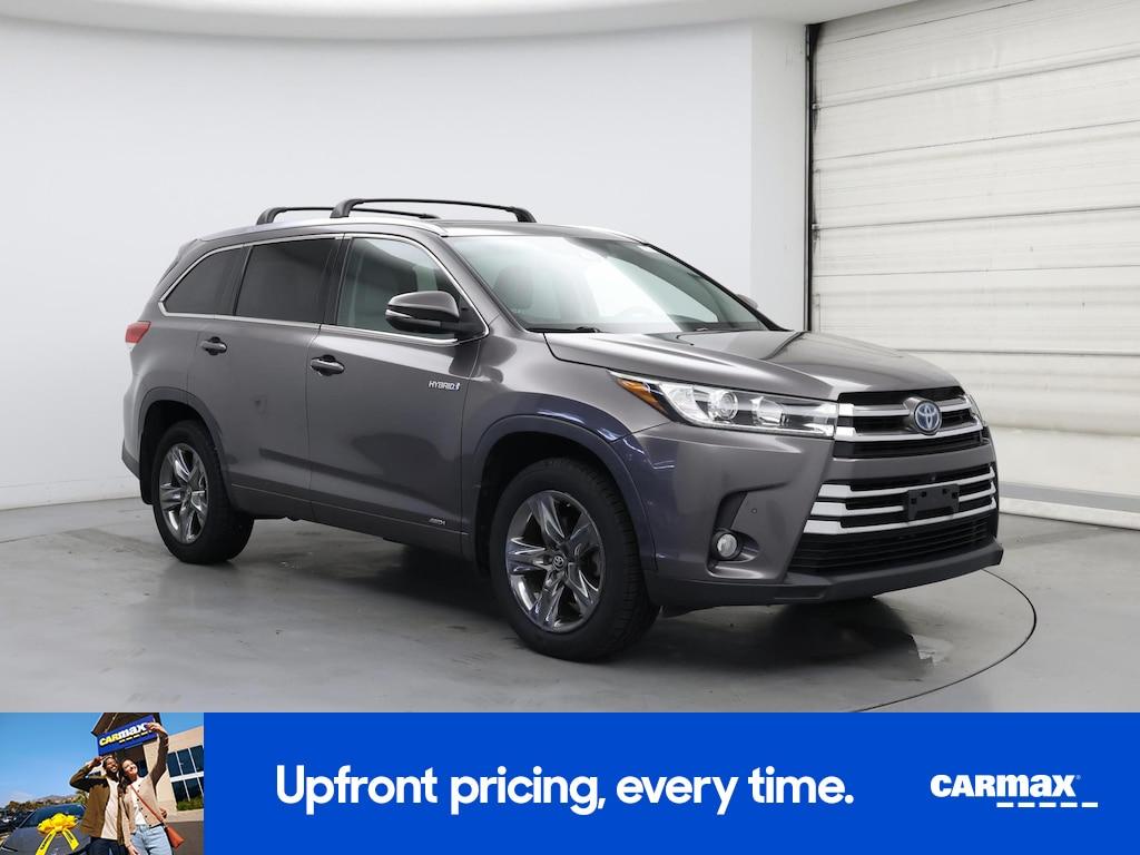 used 2017 Toyota Highlander Hybrid car, priced at $24,998