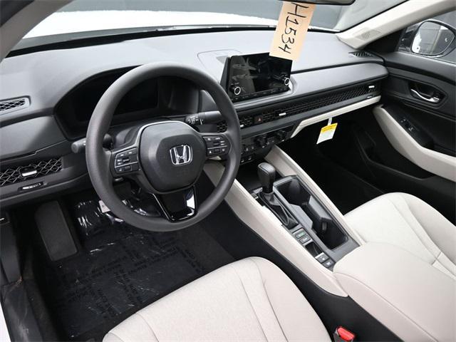 new 2025 Honda Accord car, priced at $30,448