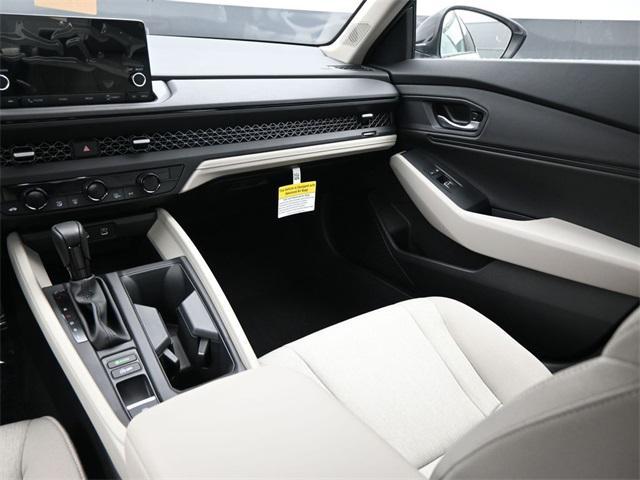 new 2025 Honda Accord car, priced at $30,448