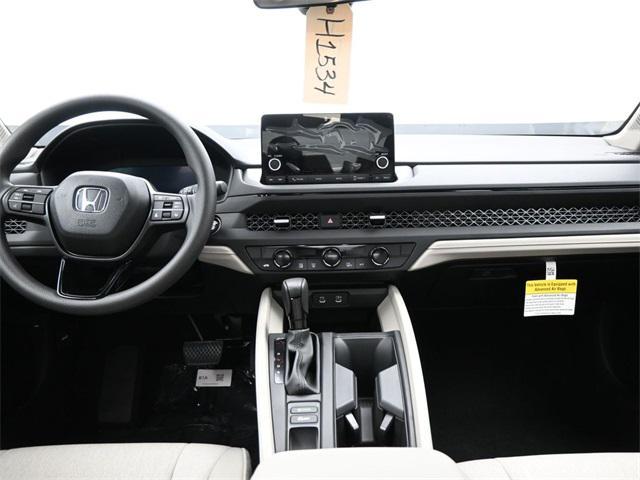 new 2025 Honda Accord car, priced at $30,448