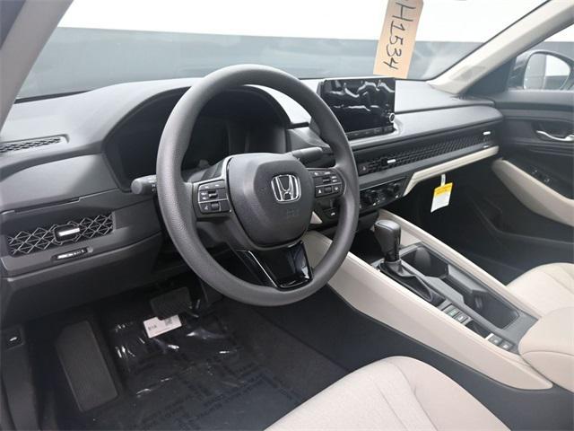 new 2025 Honda Accord car, priced at $30,448