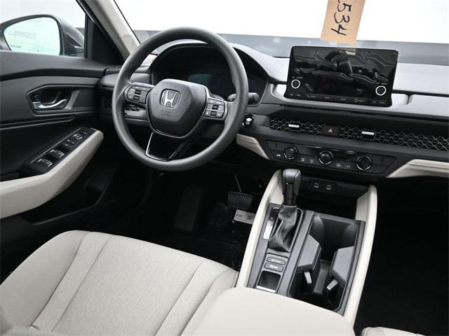 new 2025 Honda Accord car, priced at $30,448