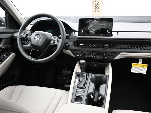 new 2025 Honda Accord car, priced at $30,448