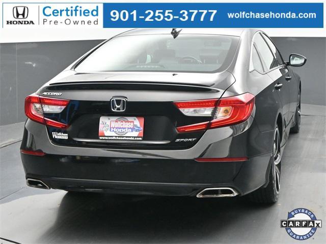 used 2022 Honda Accord car, priced at $26,250