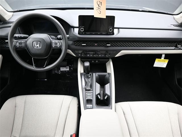 new 2025 Honda Accord car, priced at $30,140