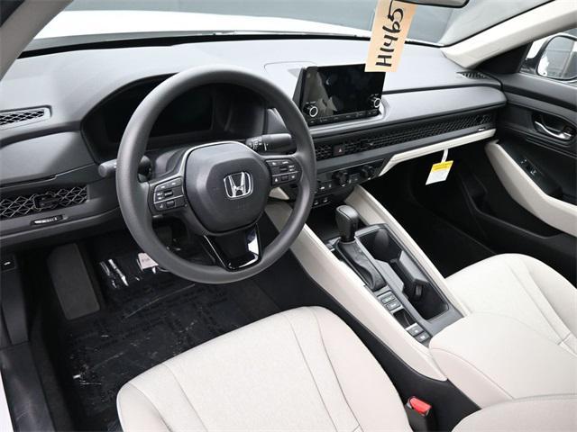 new 2025 Honda Accord car, priced at $28,183