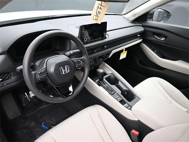 new 2025 Honda Accord car, priced at $30,448