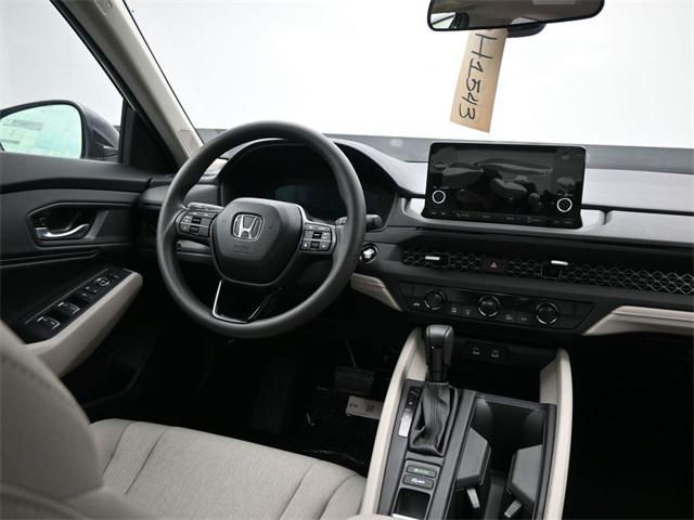 new 2025 Honda Accord car, priced at $30,448