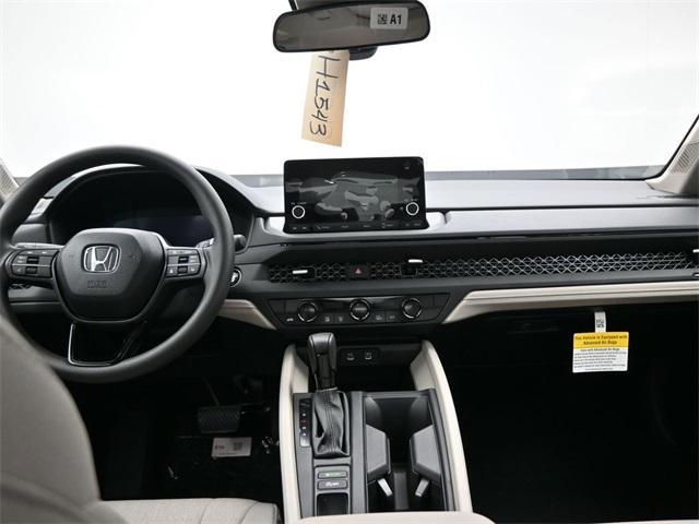 new 2025 Honda Accord car, priced at $30,448