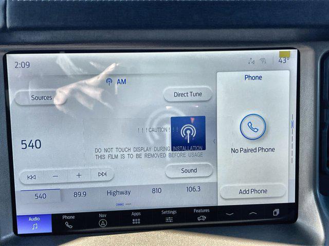 new 2025 Ford Bronco car, priced at $52,342