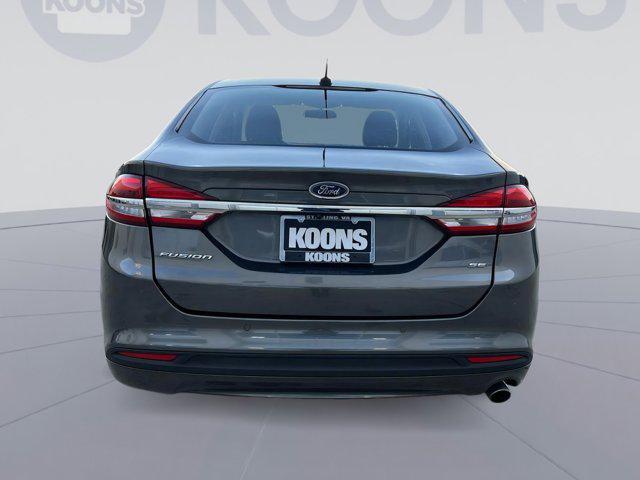 used 2018 Ford Fusion car, priced at $12,500