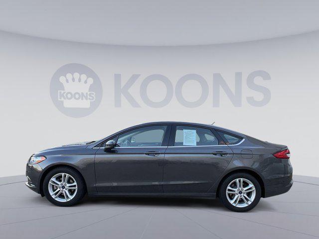 used 2018 Ford Fusion car, priced at $12,500