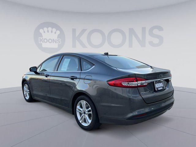 used 2018 Ford Fusion car, priced at $12,500