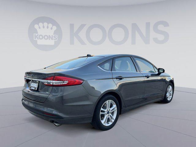 used 2018 Ford Fusion car, priced at $12,500