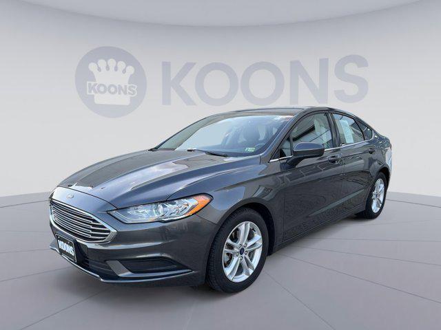 used 2018 Ford Fusion car, priced at $12,500