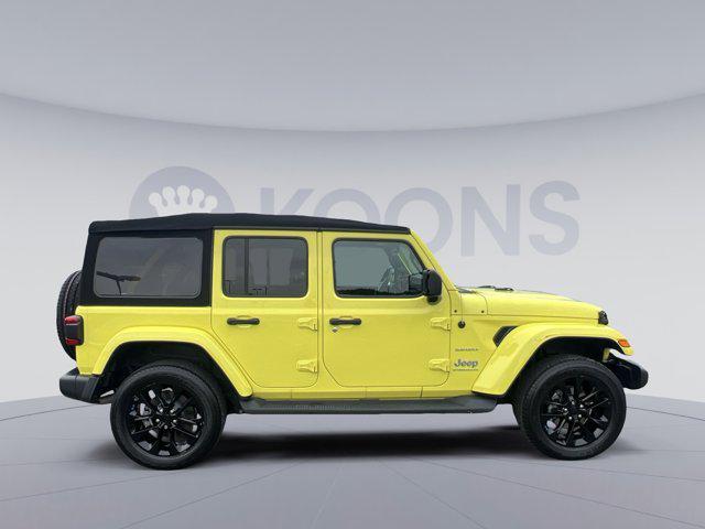 used 2023 Jeep Wrangler 4xe car, priced at $33,500