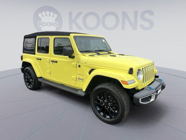used 2023 Jeep Wrangler 4xe car, priced at $33,500