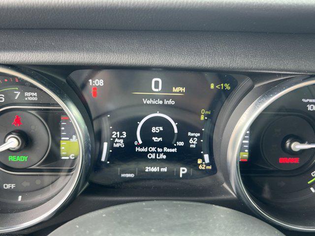 used 2023 Jeep Wrangler 4xe car, priced at $33,500