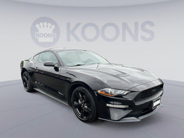 used 2021 Ford Mustang car, priced at $18,000