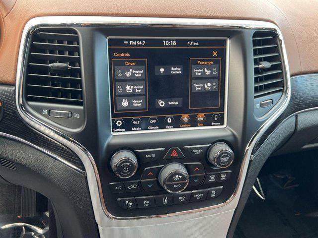 used 2018 Jeep Grand Cherokee car, priced at $21,000