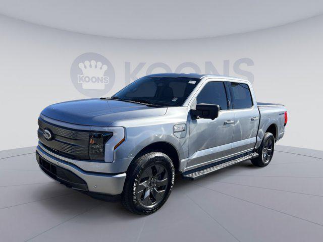 used 2023 Ford F-150 Lightning car, priced at $37,500