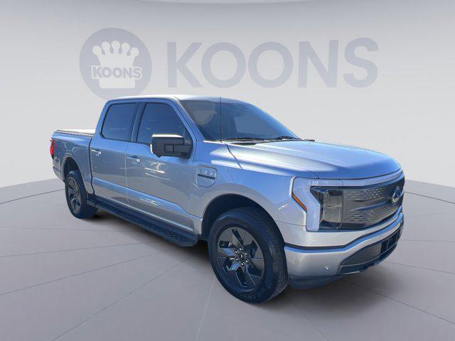 used 2023 Ford F-150 Lightning car, priced at $37,500