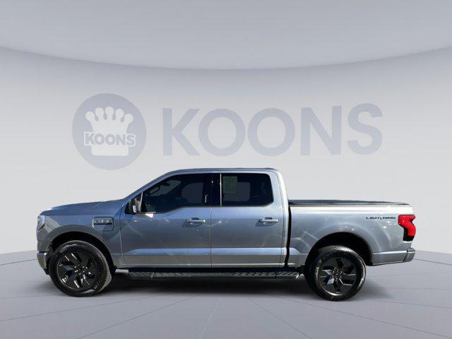 used 2023 Ford F-150 Lightning car, priced at $37,500