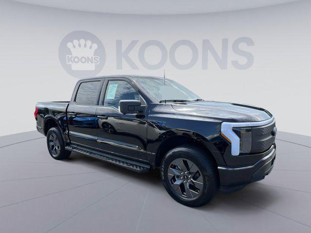 used 2025 Ford F-150 Lightning car, priced at $52,500