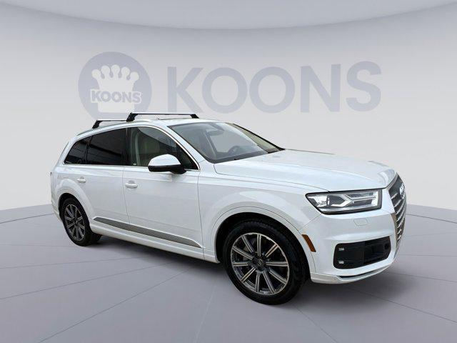 used 2017 Audi Q7 car, priced at $18,000