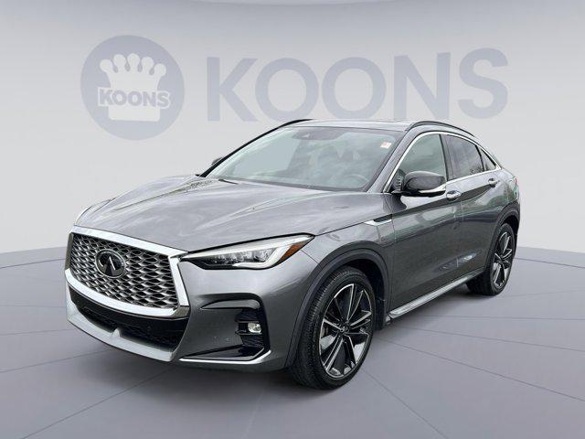 used 2022 INFINITI QX55 car, priced at $32,000