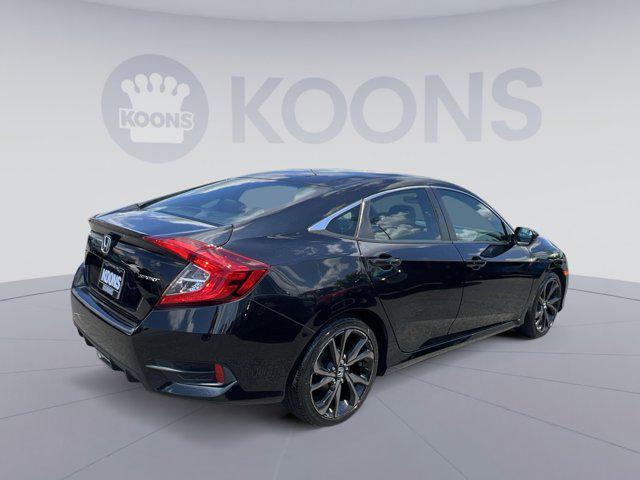 used 2019 Honda Civic car, priced at $20,000
