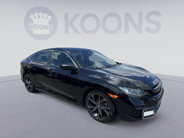 used 2019 Honda Civic car, priced at $20,000