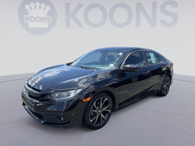 used 2019 Honda Civic car, priced at $20,000