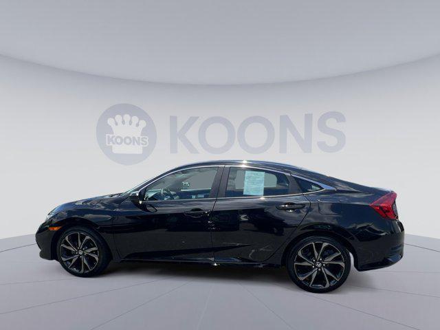 used 2019 Honda Civic car, priced at $20,000
