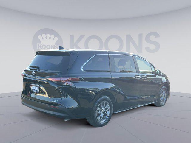 used 2021 Toyota Sienna car, priced at $37,000