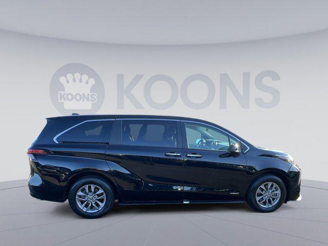 used 2021 Toyota Sienna car, priced at $37,000