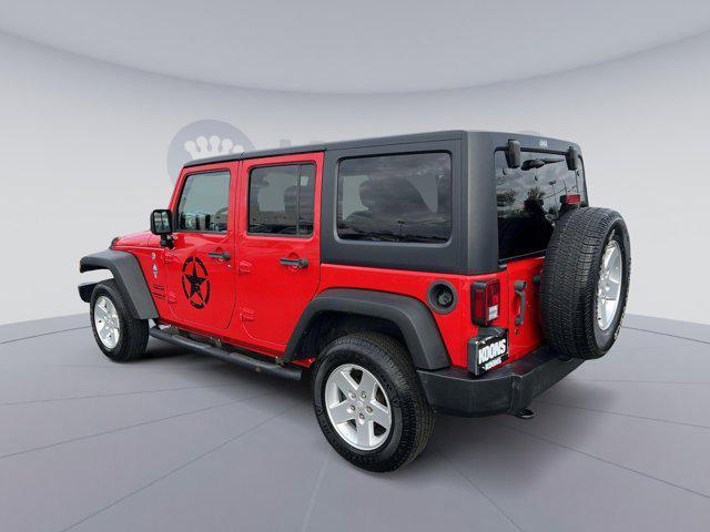 used 2016 Jeep Wrangler Unlimited car, priced at $17,500