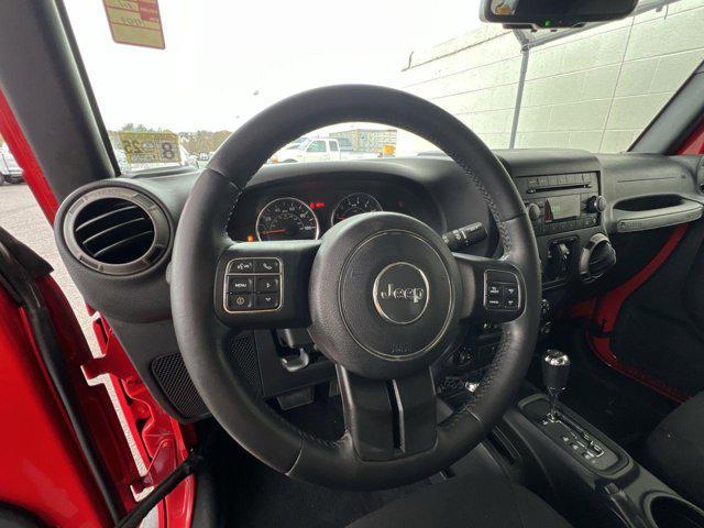 used 2016 Jeep Wrangler Unlimited car, priced at $17,500