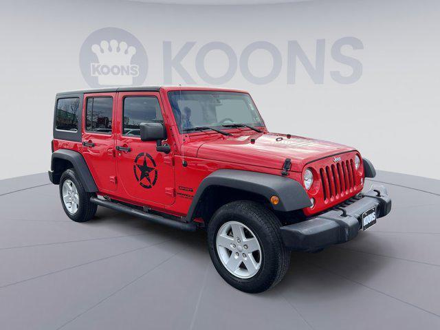 used 2016 Jeep Wrangler Unlimited car, priced at $17,500