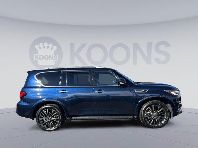 used 2021 INFINITI QX80 car, priced at $36,000