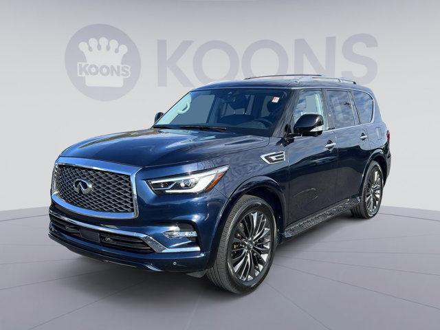 used 2021 INFINITI QX80 car, priced at $36,000