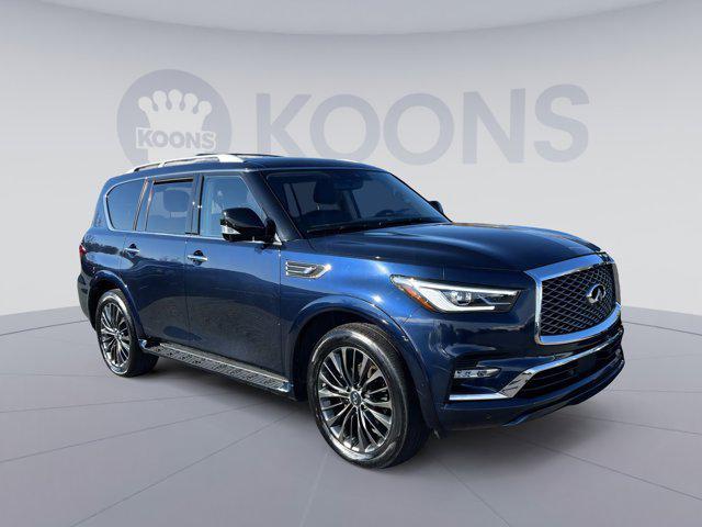 used 2021 INFINITI QX80 car, priced at $36,000