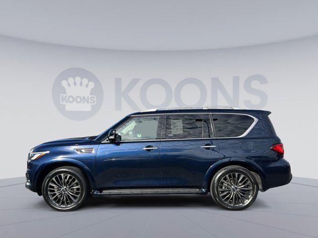 used 2021 INFINITI QX80 car, priced at $36,000