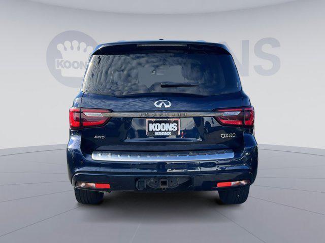 used 2021 INFINITI QX80 car, priced at $36,000