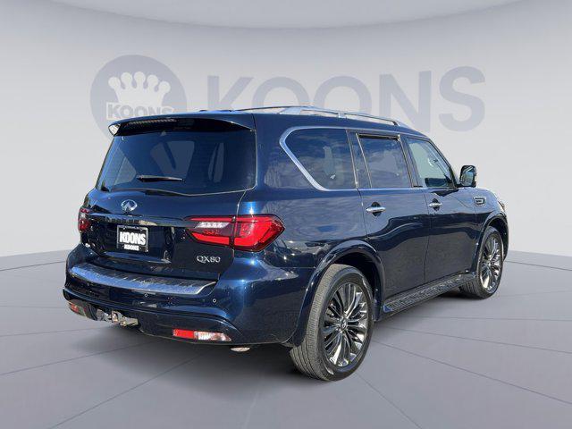 used 2021 INFINITI QX80 car, priced at $36,000