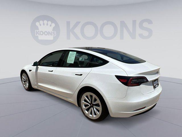 used 2021 Tesla Model 3 car, priced at $21,000