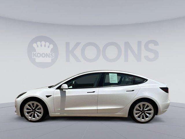 used 2021 Tesla Model 3 car, priced at $21,000