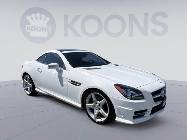 used 2016 Mercedes-Benz SLK-Class car, priced at $18,500